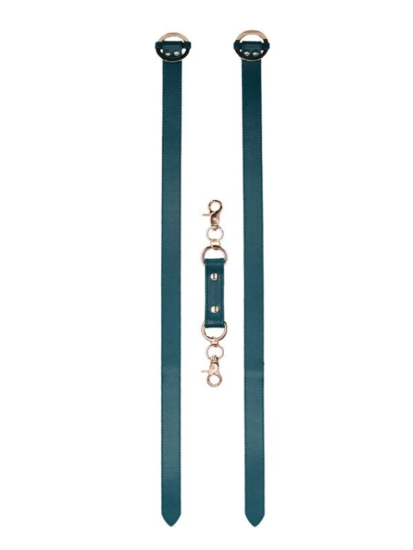 Thigh Cuffs Velvet Green - Passionzone Adult Store