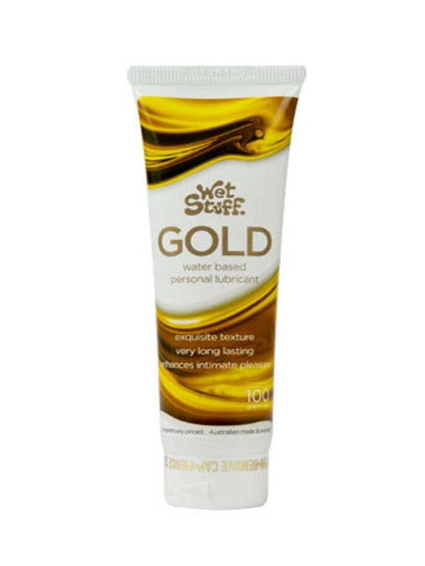 Wet Stuff Gold 100 Gram Lubricant - Passionzone Adult Store