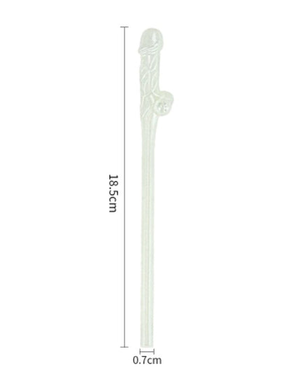 Willy Glow Straws 9 Pack - Passionzone Adult Store