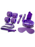 Plush Bondage Kit Purple - Passionzone Adult Store