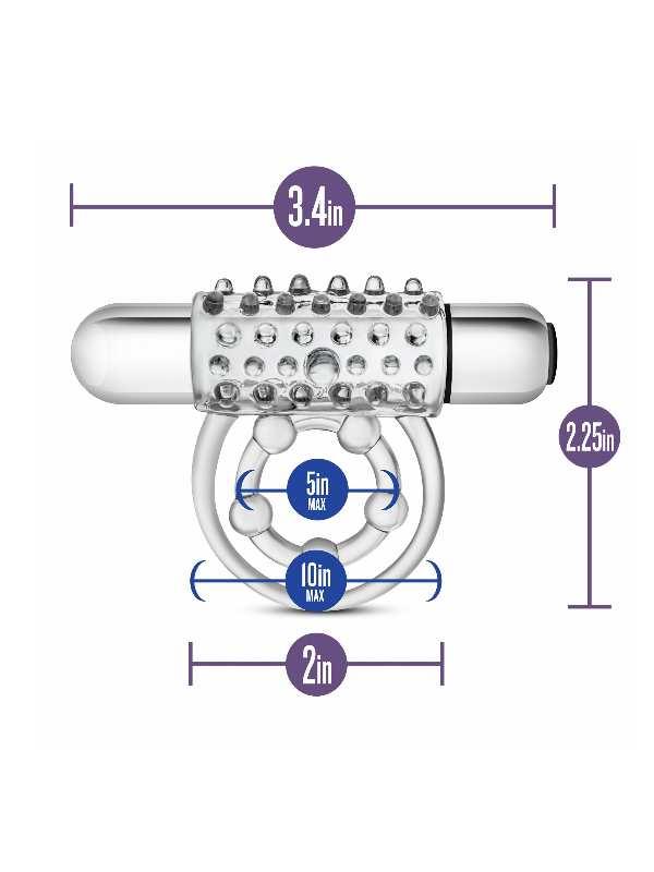 Stay Hard Vibrating Super Clitifier Cock Ring - Passionzone Adult Store